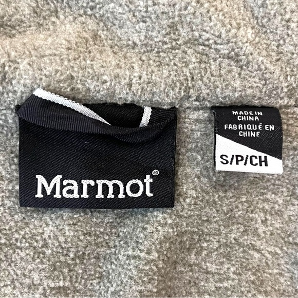 Marmot Tech Sweater Jacket in Dusty Olive Heather & Forest Night - Picture 14 of 15